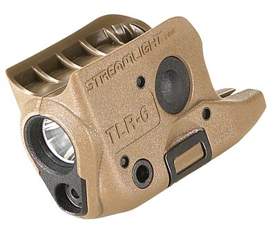 Streamlight TLR6 White LED Red LaserFor Glock 42/43 FDE