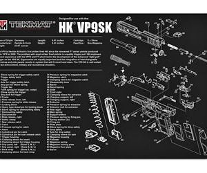 TekMat Heckler & Koch HK VP9SK Armorer's Bench Mat