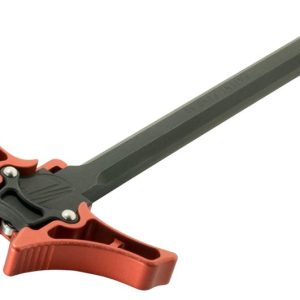 Timber Creek Outdoors Enforcer Charging Handle Red Ambidextrous for AR-Platform