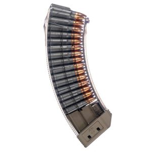 US Palm AK30R Magazine Clear / Flat Dark Earth 7.62 X 39 30-Rounds