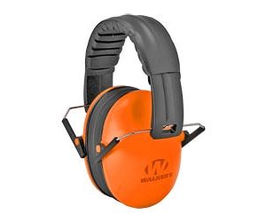 Walkers Game Ear Passive Over the Head Folding Muff Orange