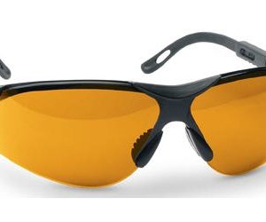 Walkers Game Ear Elite Shooting Glasses Amber Lens / Black Frame