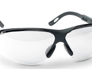 Walkers Game Ear Elite Shooting Glasses Clear Lens / Black Frame