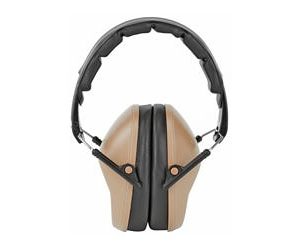 Walkers Game Ear Pro Low Profile Over the Head Ear Protection Flat Dark Earth