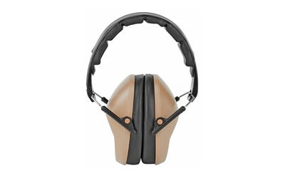 Walkers Game Ear Pro Low Profile Over the Head Ear Protection Flat Dark Earth
