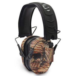 Walkers Game Ear Razor Slim USA Flag Electronic Field Range Earmuff