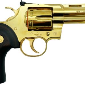 Colt Firearms Python 24 Carat Gold .357 Mag / .38 SPL 4.25" 6-Round Machine Guns Kings Exclusive