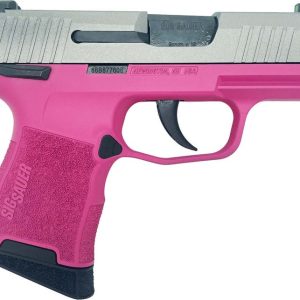 Sig Sauer P365 Pink / Stainless 9mm 3.1" Barrel 10-Rounds Machine Guns Kings Exclusive