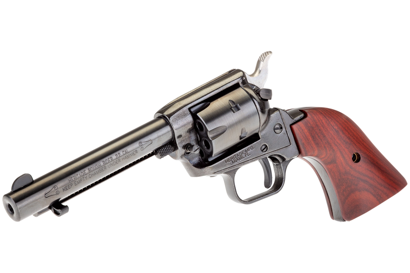 Heritage Firearms Rough Rider .22 LR 4.75" Barrel 6-Rounds Red Cocobolo Grips - Image 3