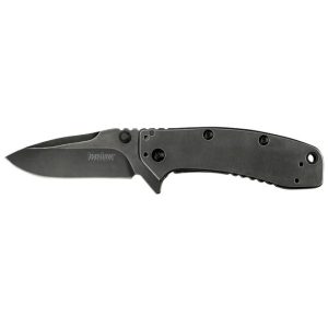 Kershaw Cryo II Folding Knife - 2.75" Plain Drop Point Blade with Pocket Clip
