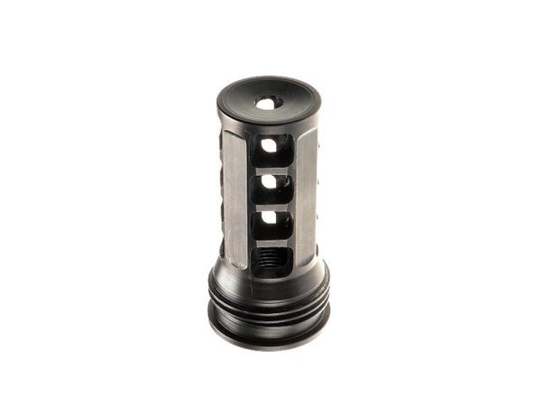 HuxWrx Muzzle Brake-QD 556 .223 Rem/5.56 NATO, 1/2-28