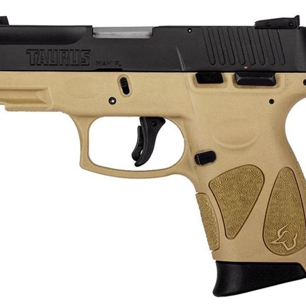 Taurus G2C 9mm Pistol Tan/Black 12+1 3.2" Pistol