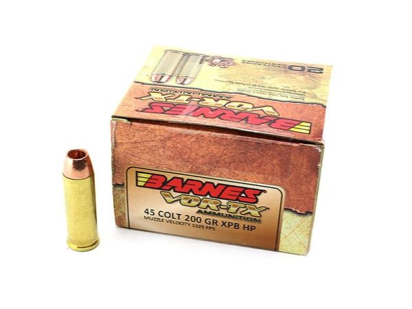 Barnes .45 Colt 200gr XPB HP Vor-tx 20rd