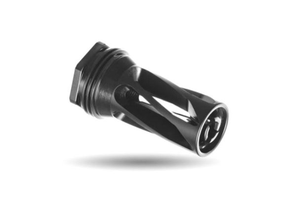 HuxWrx Flash Hider-QD 556 .223 Rem/5.56 NATO, 1/2-28