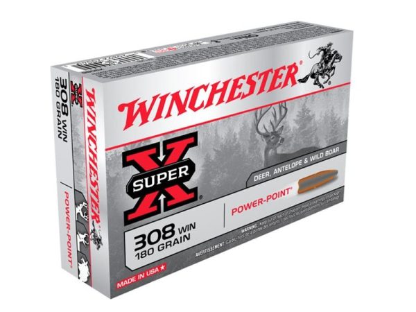 Winchester Super X 308 Win 180gr Power Point 20rd