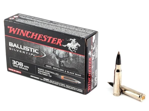 Winchester Supreme .308WIN 168gr Ballistic Silvertip 20rd