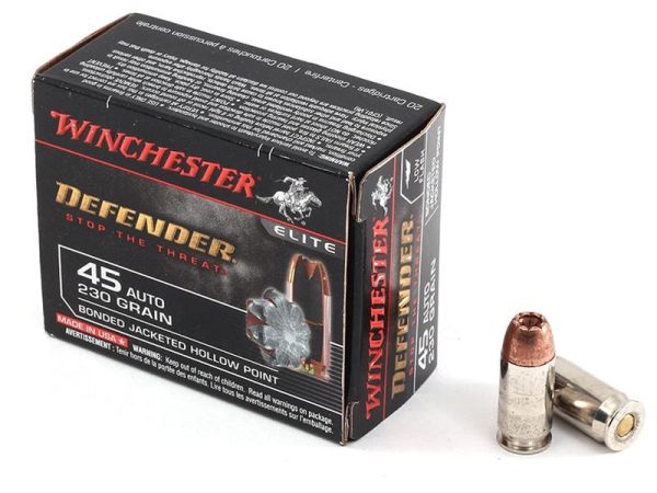 Winchester PDX 1 Defender .45ACP 230gr BJHP 20rd