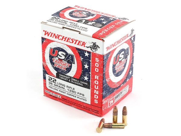 Winchester 22LR 36gr CPHP 500rd