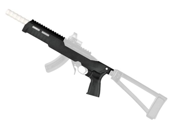 SB Tactical SB22 Fixed Chassis, Black