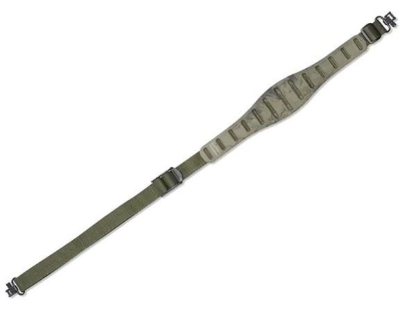 Browning Clincher Sling W/ Swivels, Green Camo