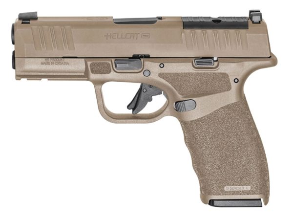 Springfield Hellcat Pro 9mm Pistol 3.7" FDE