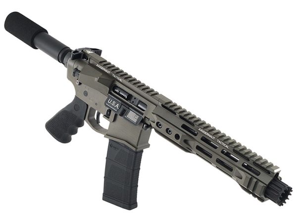 Juggernaut Tactical JT-15 SSP 5.56mm 8.5" Straight Pull Bolt Action Pistol, OD Green