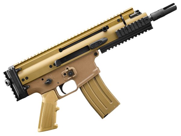 FN SCAR 15P NRCH 5.56mm 7.5" Pistol, FDE