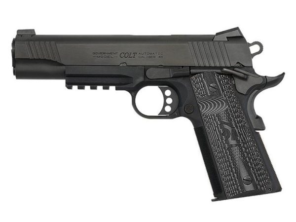 Colt 1911 Combat Unit Rail Gun .45ACP 5"