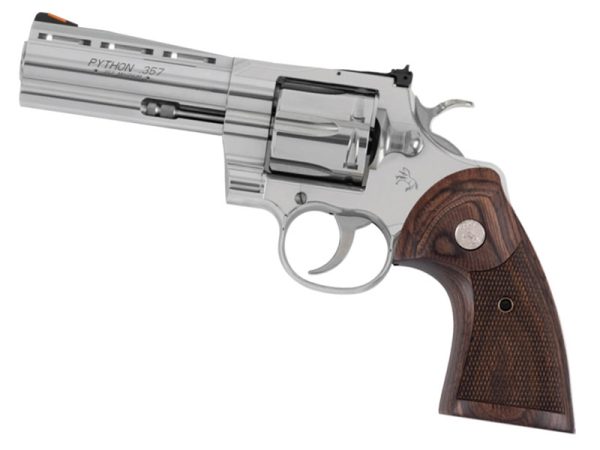 Colt Python .357Mag 5" 6rd Revolver, Stainless