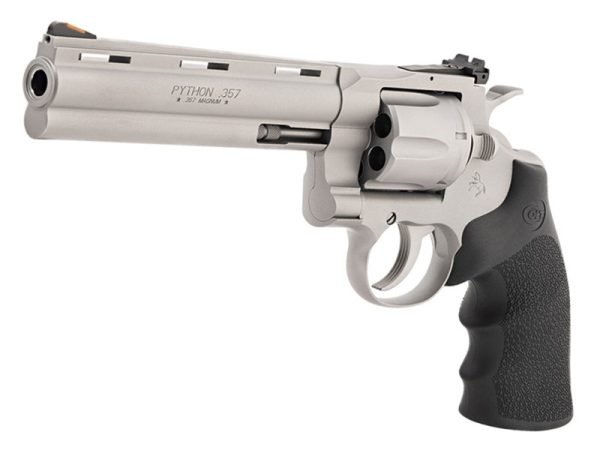 Colt Python .357Mag 6" 6rd Revolver, Bead Blast Stainless