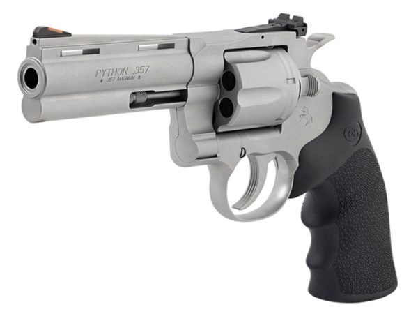 Colt Python .357Mag 4.25" 6rd Revolver, Bead Blast Stainless