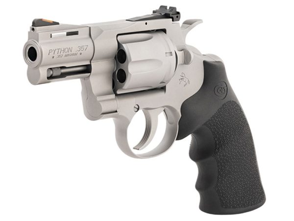 Colt Python .357Mag 3" 6rd Revolver, Bead Blast Stainless