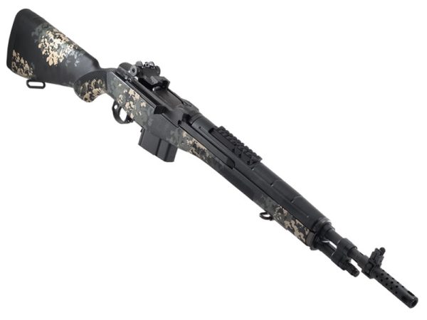Springfield M1A Scout .308Win 18" Rifle, Black/Sponge Camo