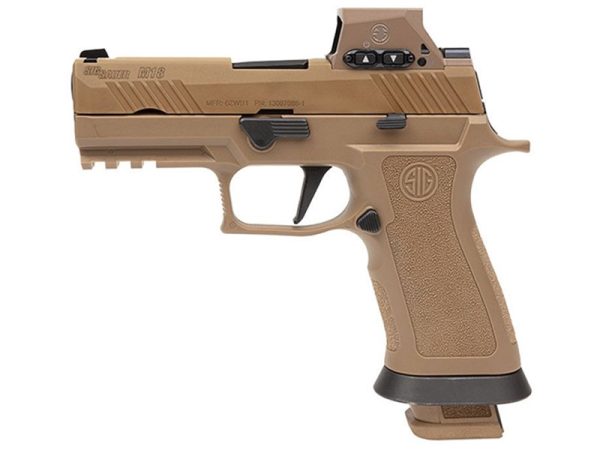 Sig Sauer P320 M18X 9mm 3.9" 21rd Pistol w/ Romeo M17 Red Dot Sight