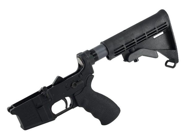 LMT Defender-L Complete Lower Receiver w/ M4 Stock & Standard Trigger