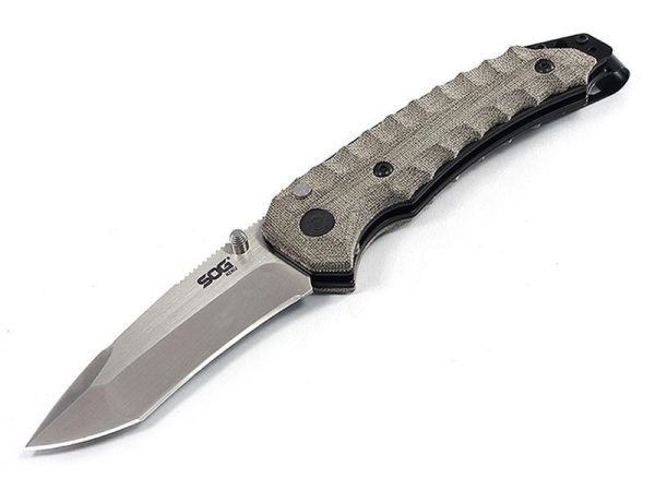 SOG Kiku Assisted Satin Knife