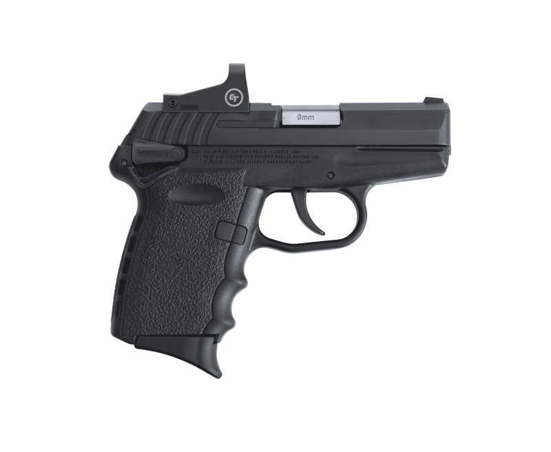 SCCY CPX-1 RD 9mm 3.1" Barrel 10-Rounds CTS-1500 Reflex Sight