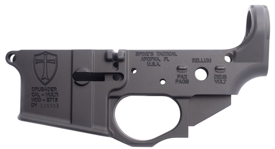 SPIKE'S TACTICAL CRUSADER STRIPPED LOWER RECEIVER