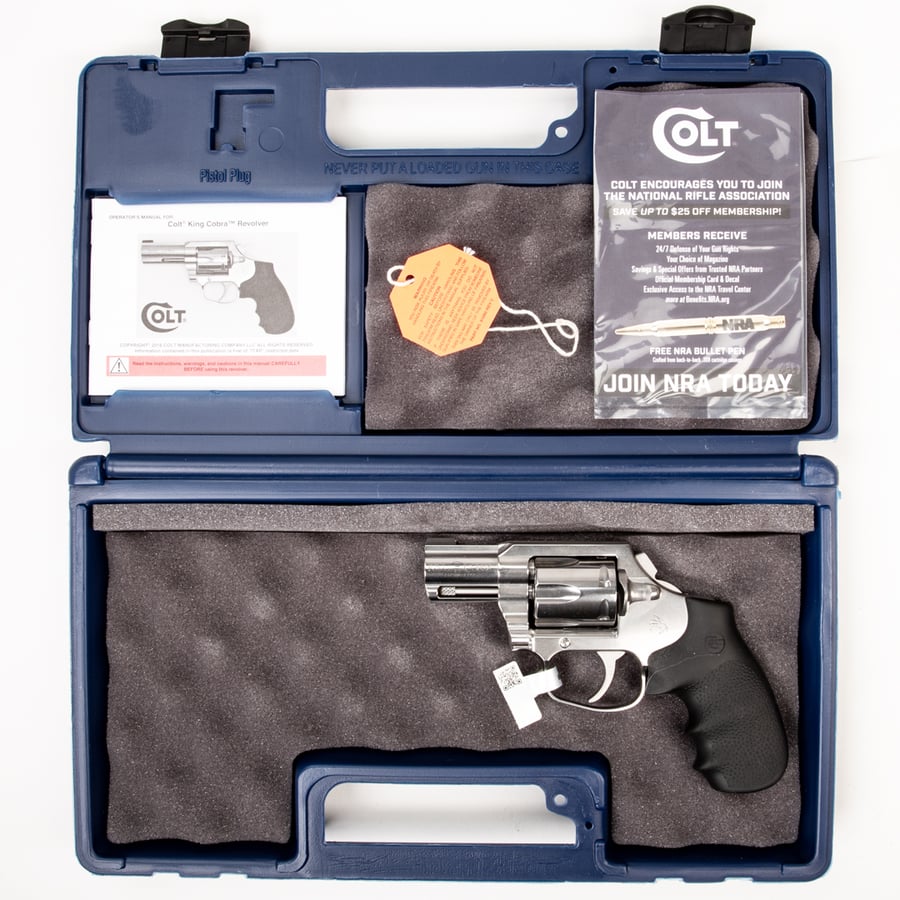 COLT KING COBRA HAMMERLESS DAO FACTORY BLEM - Image 6