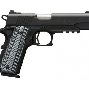 Browning 1911-380 Black Label Pro Matte Black .380 ACP 5.375-Inch Rail & Night Sights