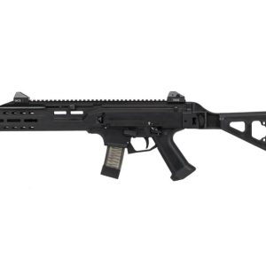 CZ Scorpion Evo 3 S1 Pistol Black 9mm 7.75-inch 20Rds w / Folding Brace and Flash Can