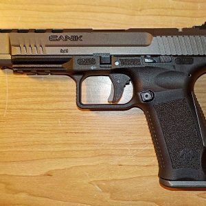 Canik Mete SFT 9mm 4.4" Pistol, Black/Tungsten