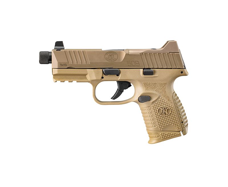 FN 509C Tactical Flat Dark Earth 9mm 4.3" Barrel 24-Rounds Night Sights