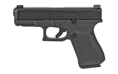 Glock G19 Gen 5 with Front Serrations 9mm 4.02" Barrel 10-Rounds AmeriGlo Bold Sights