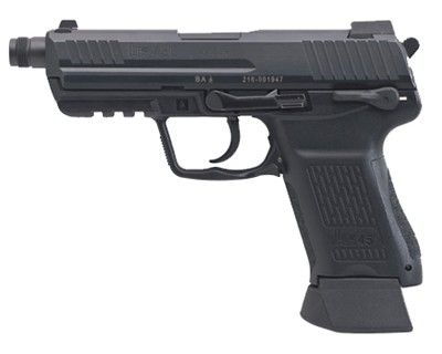 Heckler and Koch HK45 Compact Tactical V1 .45 ACP 4.5-inch 10Rds Safety and Decocker