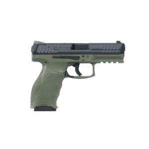 Heckler and Koch VP9 OD Green 9mm 4.1 Inch 10 Rd Night Sight