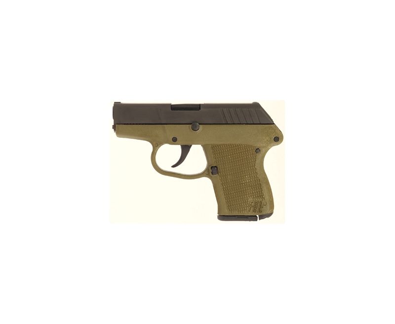 Kel-Tec P-3AT .380ACP Parkerized/Green 6rd