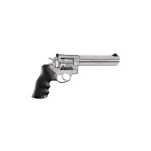Ruger GP100 Stainless .357 Mag 6-inch 6Rd DA Hogue Monogrip