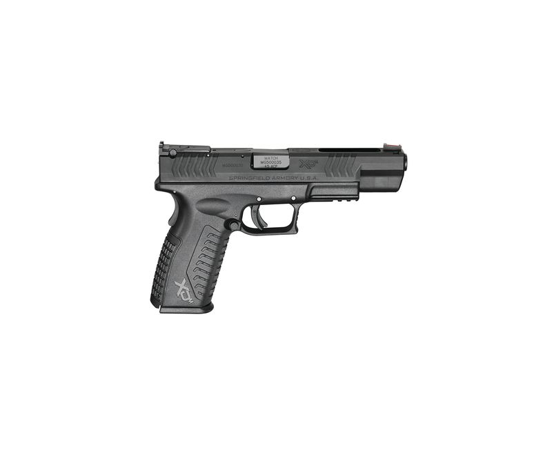 Springfield XD(M) Competition Black .45 ACP 5.25-inch 13Rd Fiber Front Sight Adjustable Rear Sight
